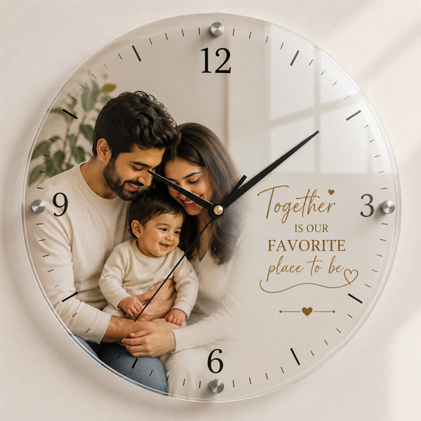 Acrylic wall Clock -personilized